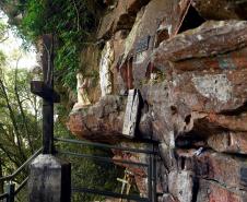 O Parque Estadual do Monge, situado no município da Lapa (RMC), volta a receber visitantes neste sábado (20). -  Foto: Denis Ferreira Netto/SEDEST