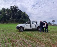 Fiscais do Instituto Água e Terra (IAT) detectaram 245,42 hectares de vegetação nativa retirada ilegalmente e emitiram 167 Autos de Infração Ambiental no Sudoeste do Paraná