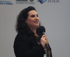 Foto de mulher palestrando