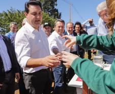 Foto do governador e equipe no sistema de reuso