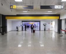 O governador Carlos Massa Ratinho Junior participou nesta terça-feira (19) do evento de início das obras de ampliação do Aeroporto Internacional de Foz do Iguaçu – Cataratas, no Oeste.