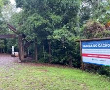 Entrada do Parque Estadual Cabeça do Cachorro.