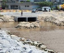 Obras na Orla de Matinhos