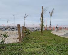Obras na Orla de Matinhos