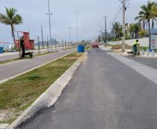 Obras na Orla de Matinhos