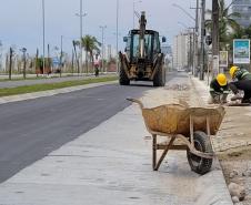 Obras na Orla de Matinhos
