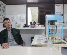 Foto de Rafael Galvão no pronto atendimento do IAT