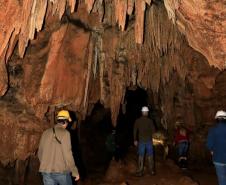 Foto da gruta dos jesuítas