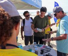 Foto de voluntários durante mutirão