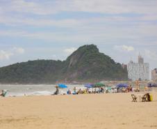 Foto da praia de Matinhos