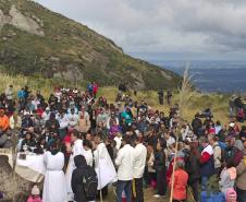 FIEIS NA CELEBRAÇÃO DA MISSA DA PAZ