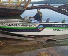 FISCAL DO IAT EM BOTE DO ÓRGÃO AMBIENTAL