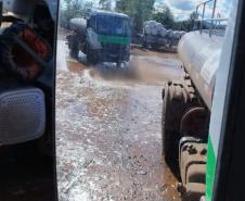 CAMINHÕES DO IAT EM AÇÃO