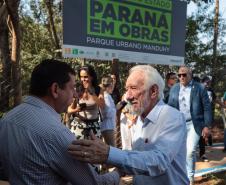 vice governador no parque