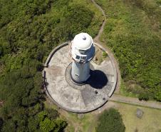 Foto do Farol do Parque Estadual Ilha do Mel