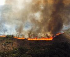 INCENDIO POR VISTA AÉREA