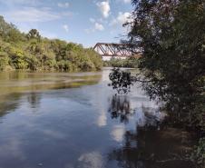 Foto do Rio Iguaçu