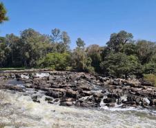 Foto do Rio Iguaçu
