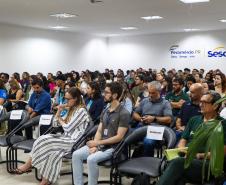 Solenidade que confirmou os compromissos do Paraná com a Rede Oceano Limpo. 