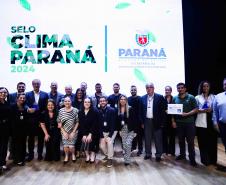 Sustentabilidade: Estado premia 185 entidades e municípios com o Selo Clima Paraná