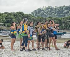 Foto de participantes do Passarinhar