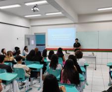 IAT promove ações de educação ambiental para estudantes em Foz do Iguaçu