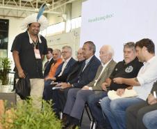 Foto de participantes da conferência