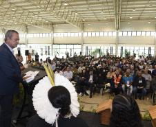 Foto de participantes da conferência
