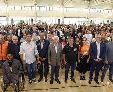 Foto de participantes da conferência