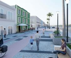 Foto de projeto do Centro Histórico de Paranaguá