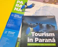 Foto de estande do Governo do paraná na exposição