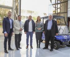 Fotos de visita do Secretário à Fiep