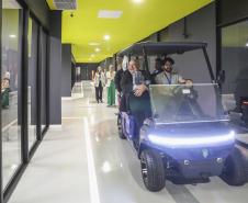 Fotos de visita do Secretário à Fiep