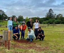 Fotos de eventos de distribuição de mudas Semana do Meio Ambiente