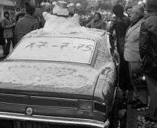 Foto de neve na cidade de Curitiba