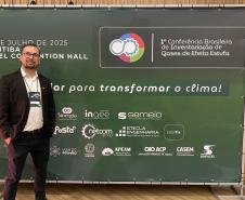 Foto de apresentação em evento