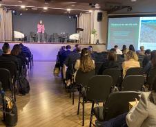 Foto de apresentação em evento