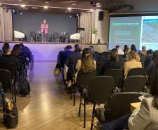 Foto de apresentação em evento