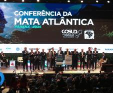 Foto de cerimônia de abertura da Conferência da Mata Atlântica