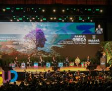 Foto de cerimônia de abertura da Conferência da Mata Atlântica
