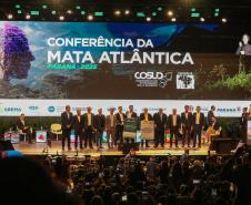Foto de cerimônia de abertura da Conferência da Mata Atlântica