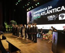 Foto de cerimônia de abertura da Conferência da Mata Atlântica