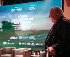 Foto de painel da Conferência da Mata Atlântica