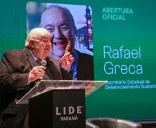 Foto de painel da Conferência da Mata Atlântica