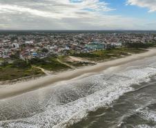 Foto da região da nova orla de Pontal