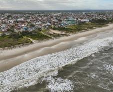 Foto da região da nova orla de Pontal