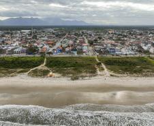 Foto da região da nova orla de Pontal