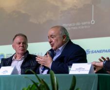 Foto de painel da Conferência da Mata Atlântica