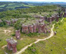 Foto de ponto turístico do Paraná