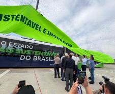 Foto de cerimônia de inauguração